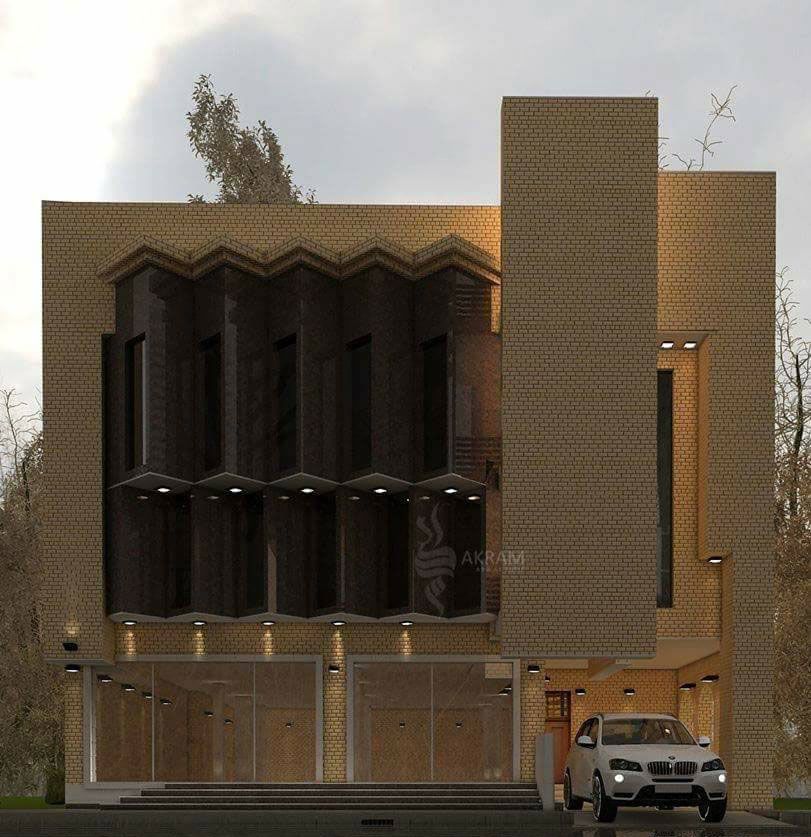طراحی نمای ویلایی13